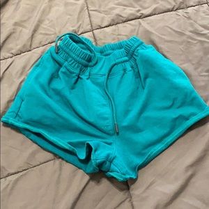 Turquoise Shorts